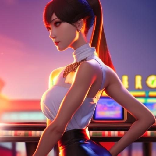 ai casino girl
