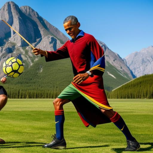 obama playing quidditch